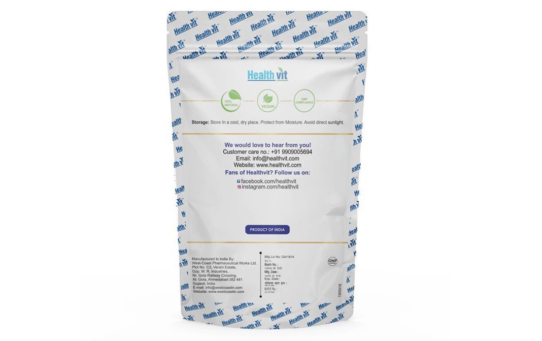 Health Vit Cabbage Powder (Brassica Oleracea)   Pack  100 grams